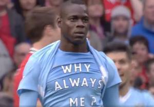 詹俊调侃：C罗会说&lsquo;why me？&rsquo;巴洛特利会说&lsquo;why always me&rsquo;
