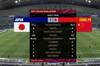 国足半场0-1日本数据：射门0-9，角球0-7，控球率29%-71%