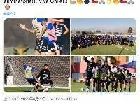 比达尔：明天的世预赛我们将拼命一搏，像狮子一样踏上球场