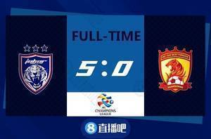 亚冠-门将低级失误送礼关浩津直红 广州0-5柔佛DT